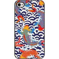 iPhone 4/4s Case Hülle - Easter 2023 japanese fish