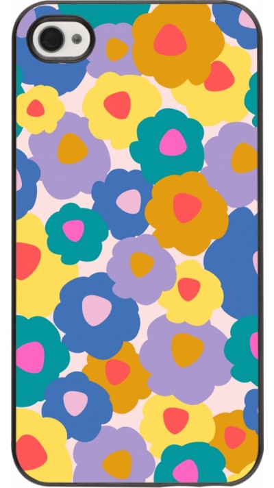 iPhone 4/4s Case Hülle - Easter 2024 flower power