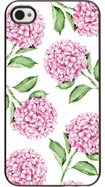 iPhone 4/4s Case Hülle - Easter 2024 pink flowers