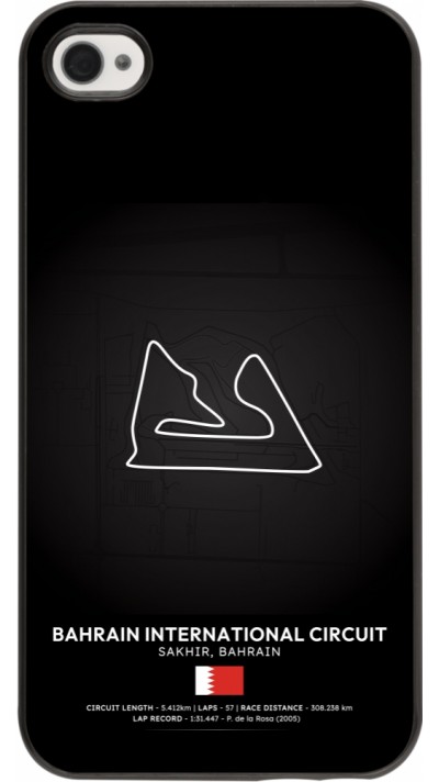 Coque iPhone 4/4s - F1 Track 2025 Bahrain
