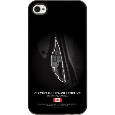 Coque iPhone 4/4s - F1 Track 2025 Canada