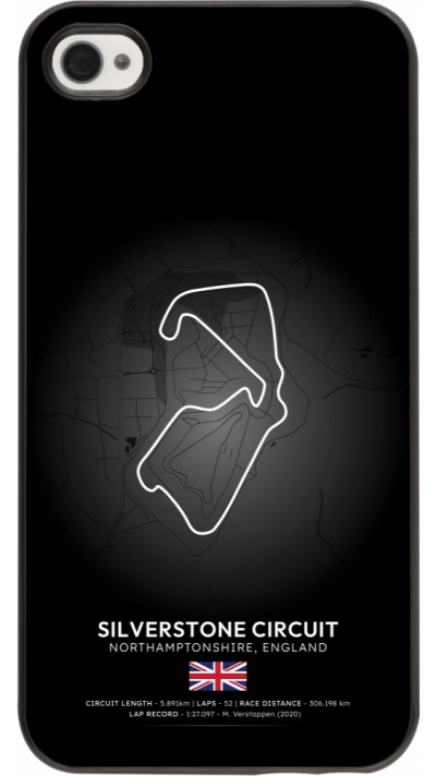 Coque iPhone 4/4s - F1 Track 2025 Great Britan