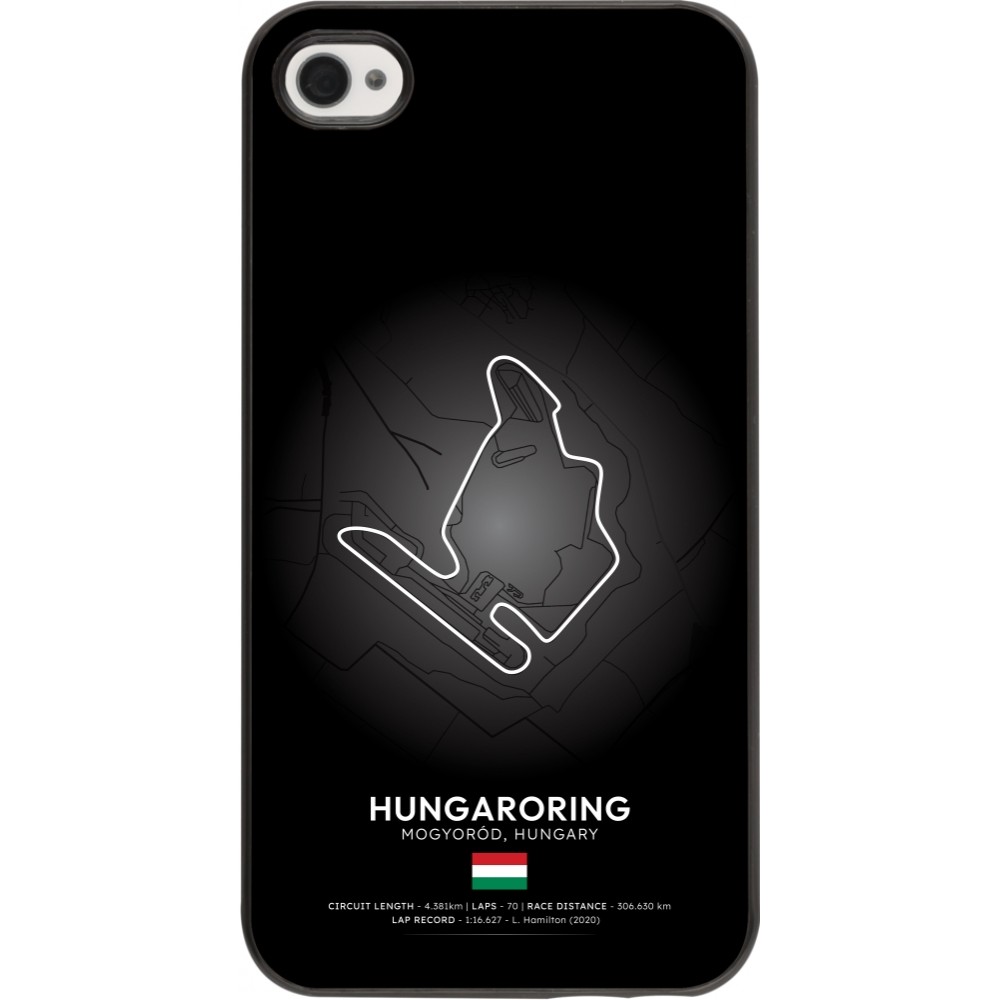Coque iPhone 4/4s - F1 Track 2025 Hungary