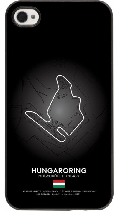 Coque iPhone 4/4s - F1 Track 2025 Hungary