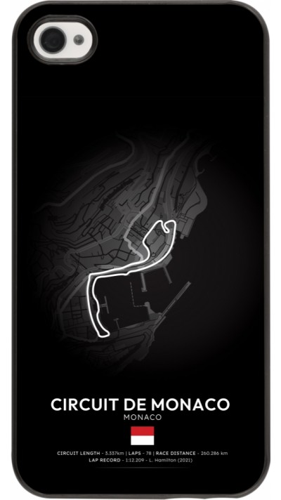 Coque iPhone 4/4s - F1 Track 2025 Monaco