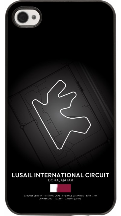 Coque iPhone 4/4s - F1 Track 2025 Qatar