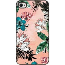 iPhone 4/4s Case Hülle - Flowers Artprint