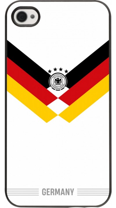 Coque iPhone 4/4s - Maillot de football Allemagne 2026 personnalisable