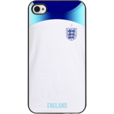 Coque iPhone 4/4s - Maillot de football Angleterre 2022 personnalisable