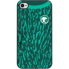iPhone 4/4s Case Hülle - Saudi-Arabien 2022 personalisierbares Fussballtrikot