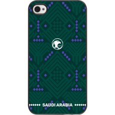 iPhone 4/4s Case Hülle - Saudi Arabien 2026 personalisierbares Fussballtrikot