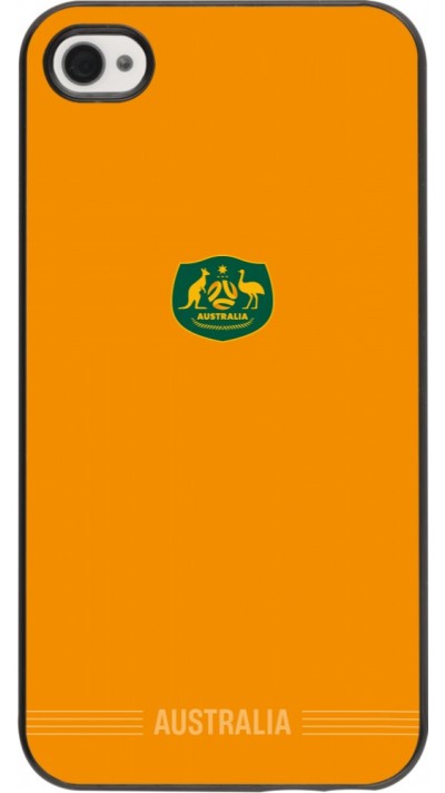 Coque iPhone 4/4s - Maillot de football Australie 2026 personnalisable