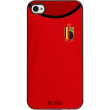 iPhone 4/4s Case Hülle - Belgien 2022 personalisierbares Fußballtrikot