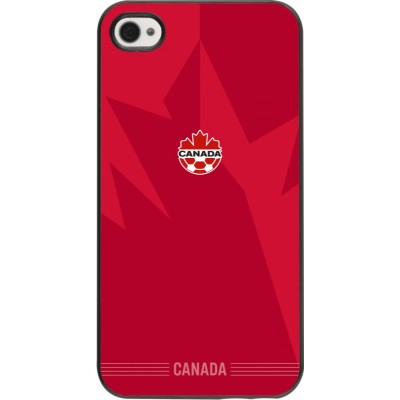 Coque iPhone 4/4s - Maillot de football Canada 2026 personnalisable