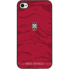 iPhone 4/4s Case Hülle - Südkorea 2026 personalisierbares Fussballtrikot