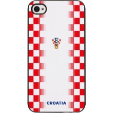 Coque iPhone 4/4s - Maillot de football Croatie 2026 personnalisable