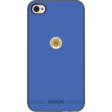 Coque iPhone 4/4s - Maillot de football Curaçao 2026 personnalisable