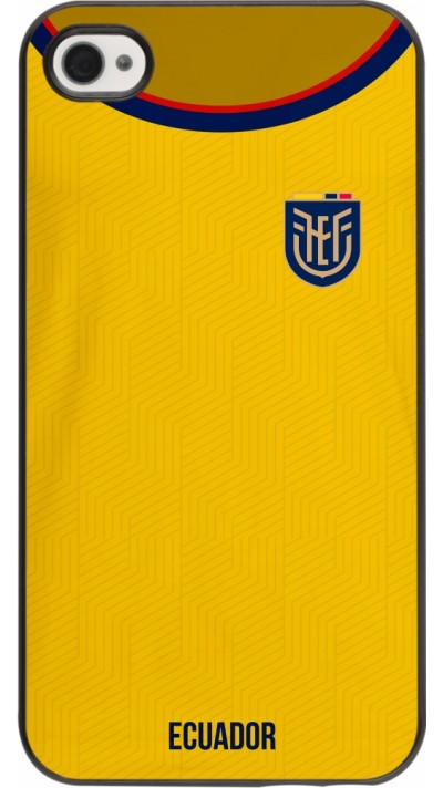 Coque iPhone 4/4s - Maillot de football Equateur 2022