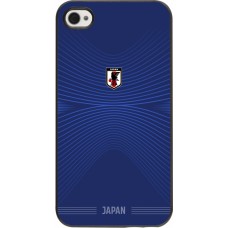 Coque iPhone 4/4s - Maillot de football Japon 2026 personnalisable