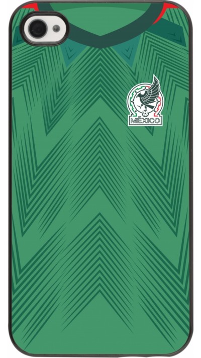 Coque iPhone 4/4s - Maillot de football Mexique 2022 personnalisable