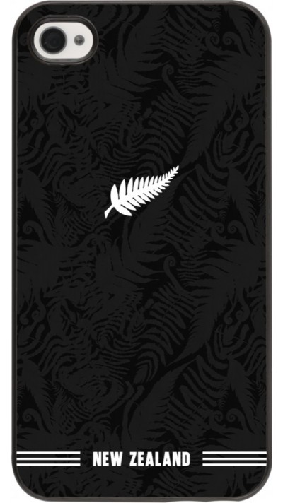 Coque iPhone 4/4s - Maillot de football Nouvelle-Zélande 2026 personnalisable