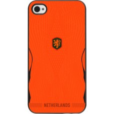 Coque iPhone 4/4s - Maillot de football Pays-Bas 2026 personnalisable
