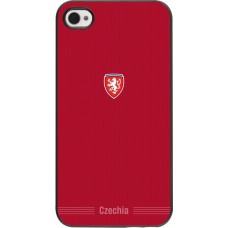 iPhone 4/4s Case Hülle - Tschechische Republik 2026 personalisierbares Fussballtrikot