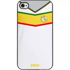 Coque iPhone 4/4s - Maillot de football Senegal 2022 personnalisable