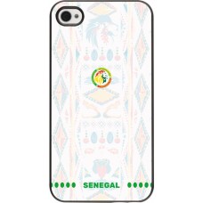 Coque iPhone 4/4s - Maillot de football Sénégal 2026 personnalisable