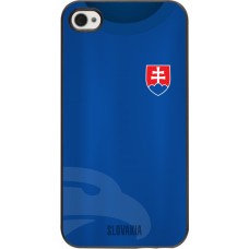 Coque iPhone 4/4s - Maillot de football Slovaquie