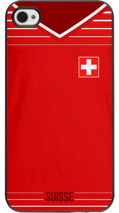 Hülle iPhone 4/4s - Football shirt Switzerland 2022