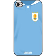 iPhone 4/4s Case Hülle - Uruguay 2022 personalisierbares Fussballtrikot