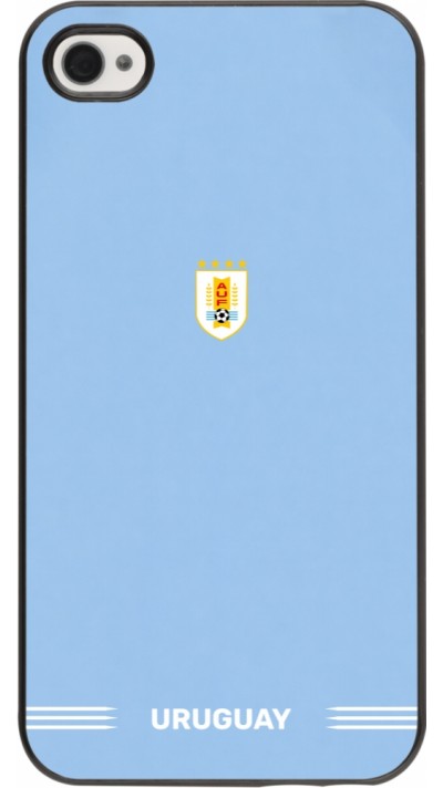 iPhone 4/4s Case Hülle - Uruguay 2026 personalisierbares Fussballtrikot