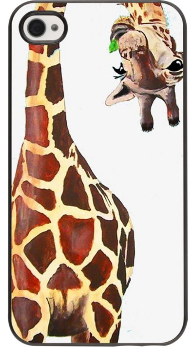 Hülle iPhone 4/4s - Giraffe Fit