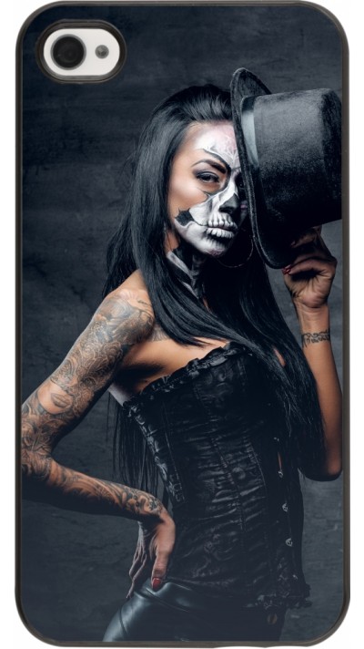 Coque iPhone 4/4s - Halloween 22 Tattooed Girl