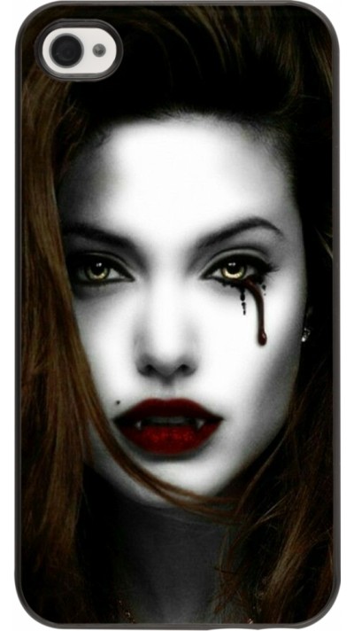 Coque iPhone 4/4s - Halloween 2023 gothic vampire