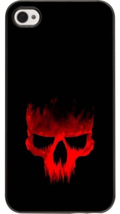 iPhone 4/4s Case Hülle - Halloween 2023 scary skull