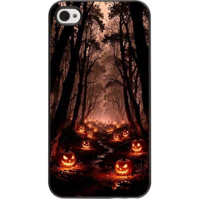 iPhone 4/4s Case Hülle - Halloween 2025 Road of Terrifying Pumpkins