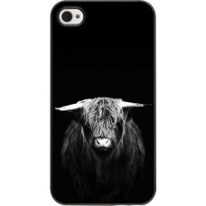 iPhone 4/4s Case Hülle - Highland calf black