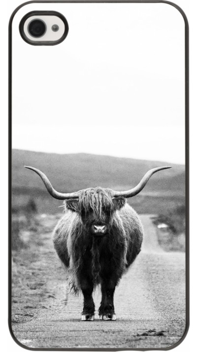 Hülle iPhone 4/4s - Highland cattle