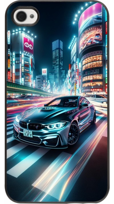 iPhone 4/4s Case Hülle - BMW M4 Tokio Nacht