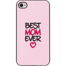 iPhone 4/4s Case Hülle - Mom 2023 best Mom ever pink