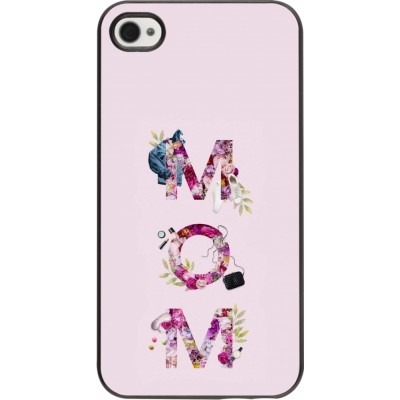 Coque iPhone 4/4s - Mom 2024 girly mom