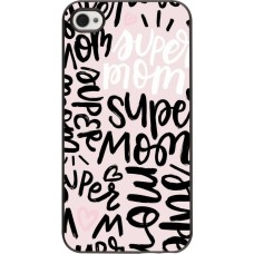 Coque iPhone 4/4s - Mom 2024 Super mom