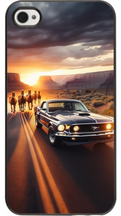 iPhone 4/4s Case Hülle - Mustang 69 Grand Canyon