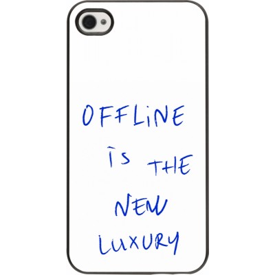 Coque iPhone 4/4s - Offline is the new luxury