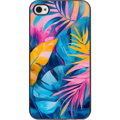Coque iPhone 4/4s - Palms Blue