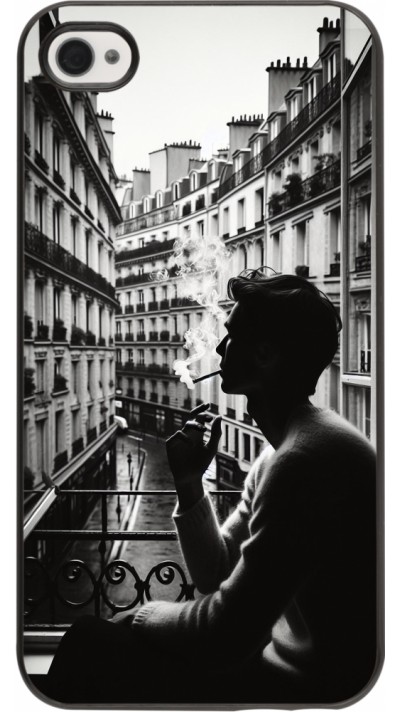 iPhone 4/4s Case Hülle - Parisian Smoker