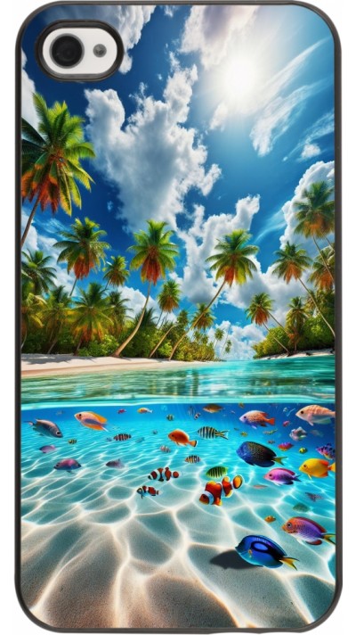 Coque iPhone 4/4s - Plage Paradis