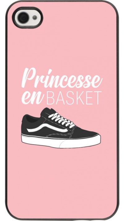 Hülle iPhone 4/4s - princesse en basket